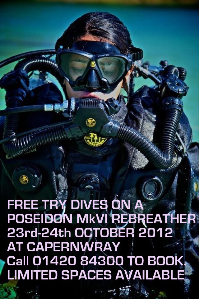 Capernwray Rebreather try Dives