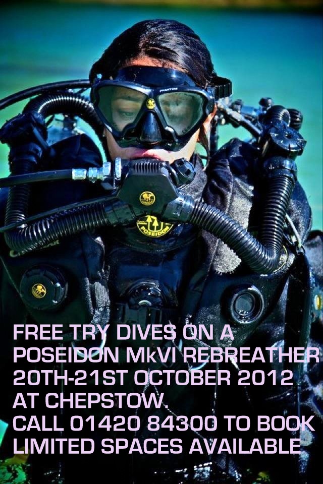 Cheptsow Rebreather try Dives
