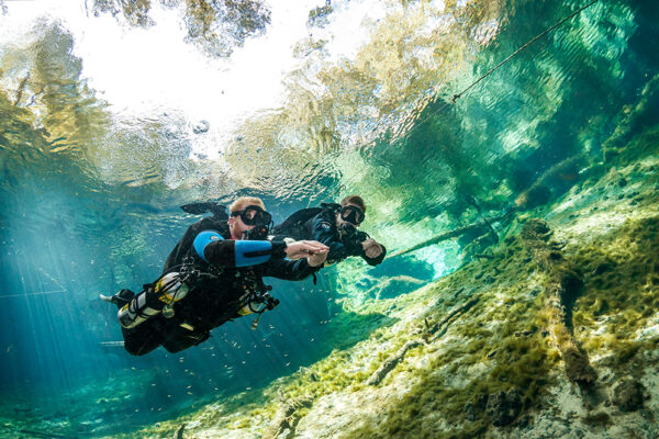 padi sidemount diver