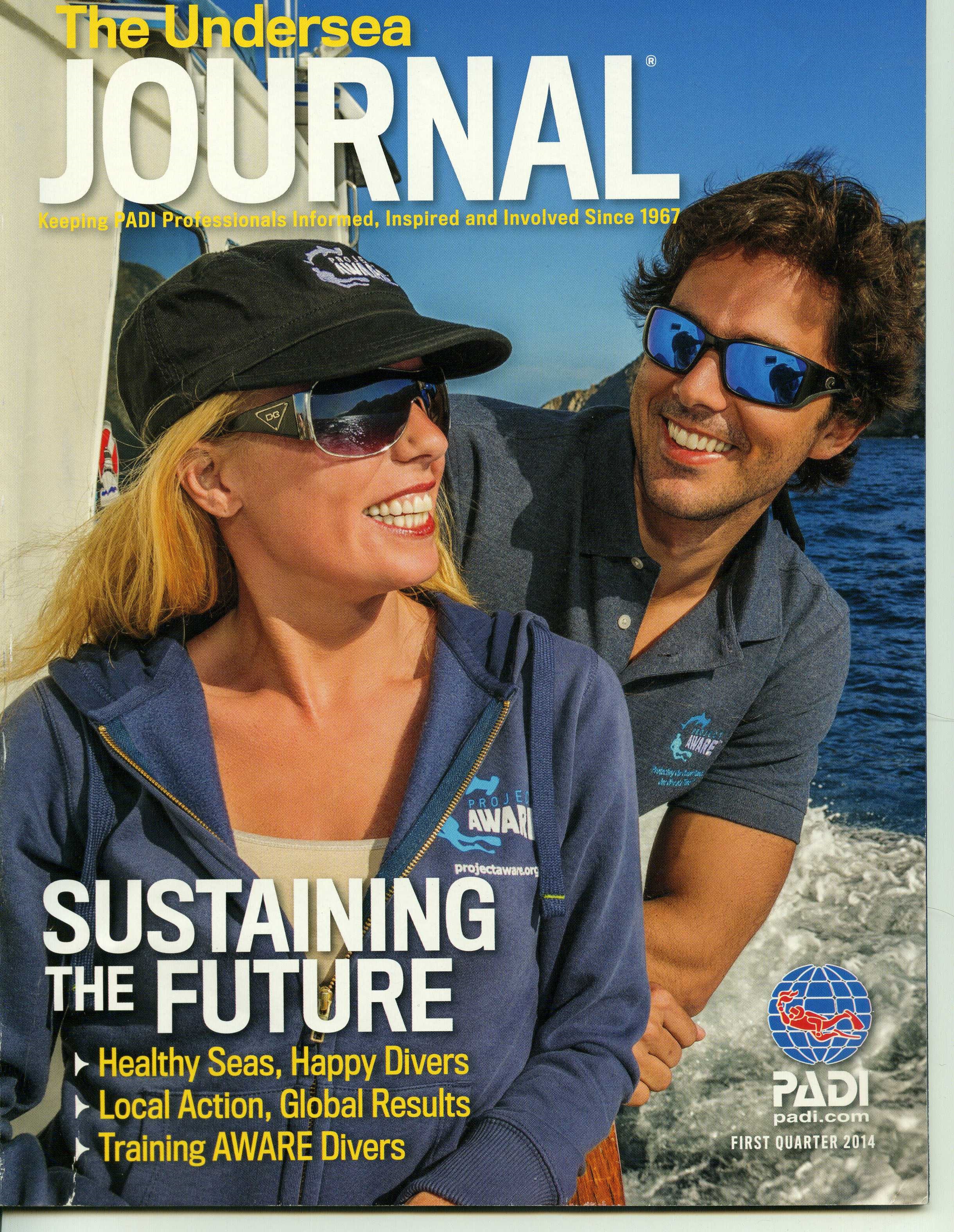 Undersea Journal PADI Pros