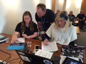 Lesley and Rachael are devising new blogging strategies