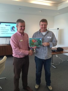 Thomas Baum with Mark Caney