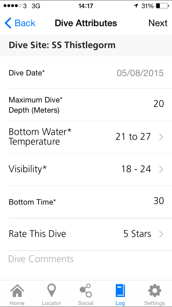 Log Recreational Dives Using the PADI App Scuba diving lessons near