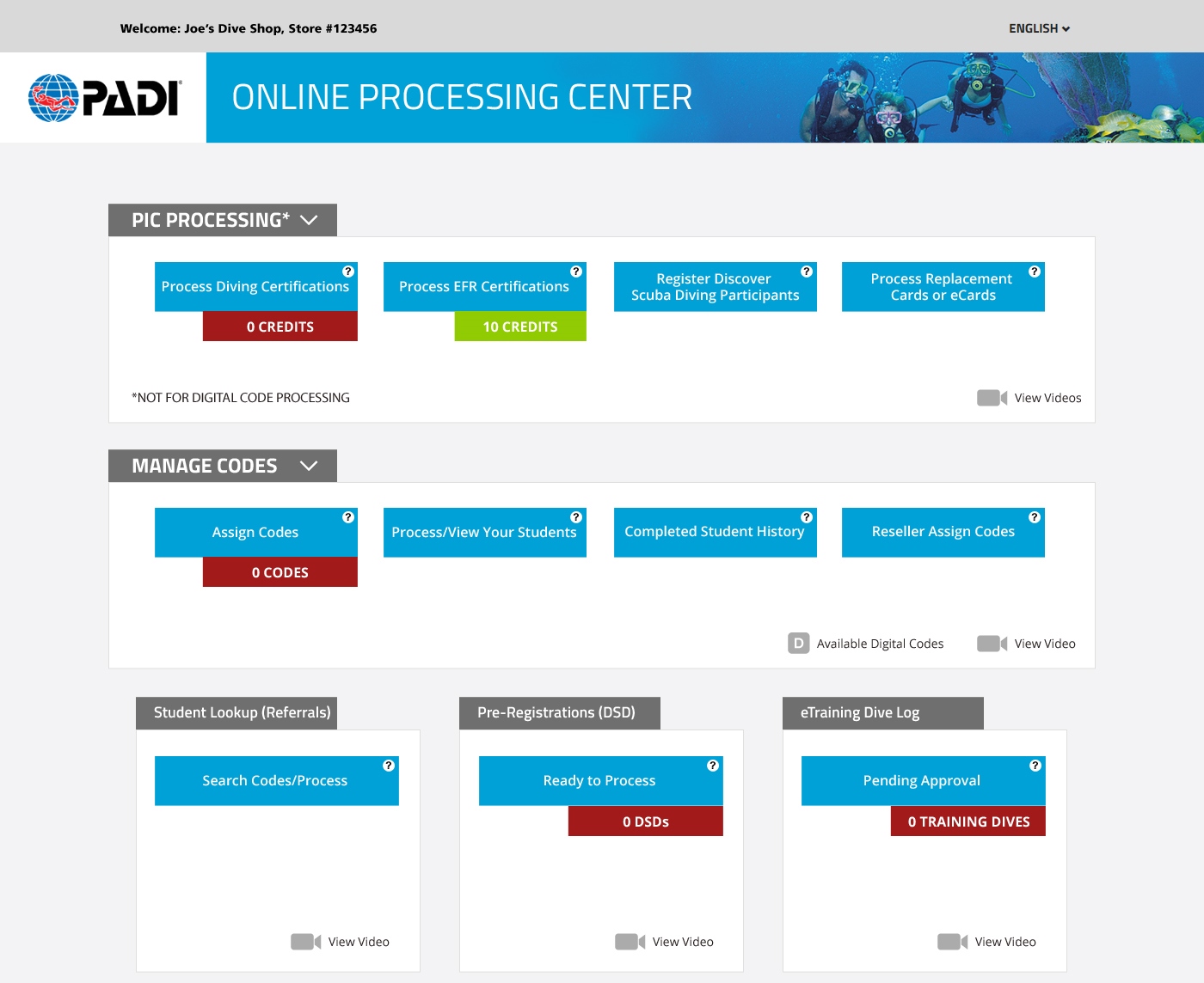 PADI Pros' Site Archives PADI Pros