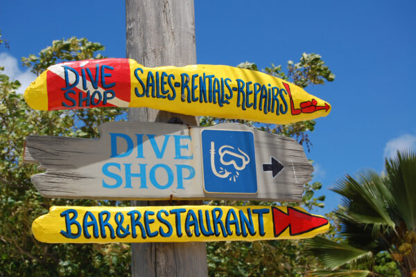 dive shop owner