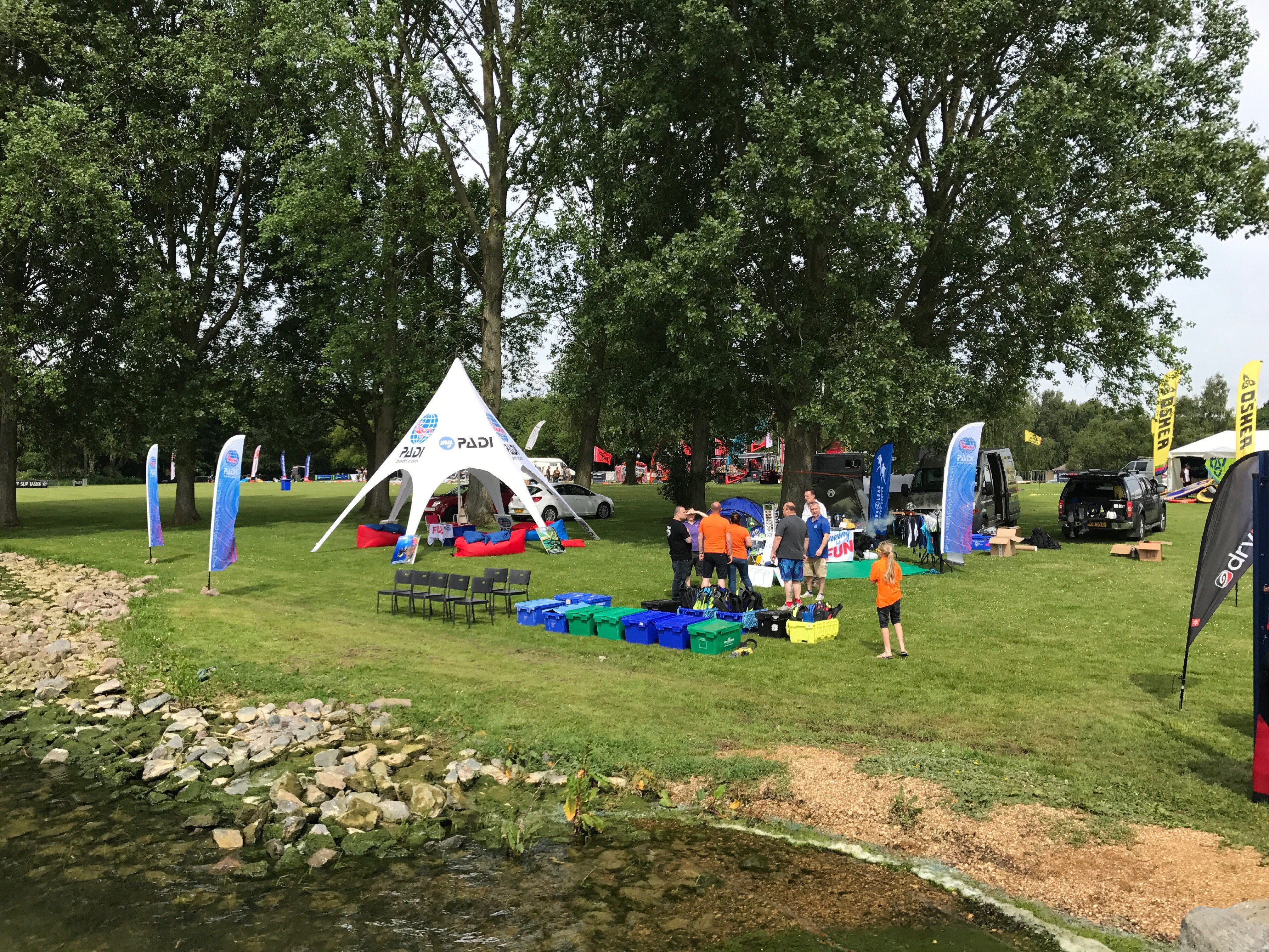 Events National Watersports Festival and Leeds Triathlon PADI Pros