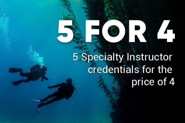 5 specialty instructor credentials for the price of 4