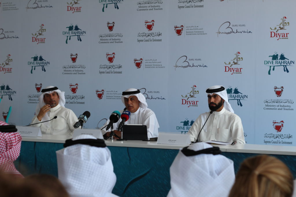 Bahrain Underwater Theme Park - Press Conference Panel