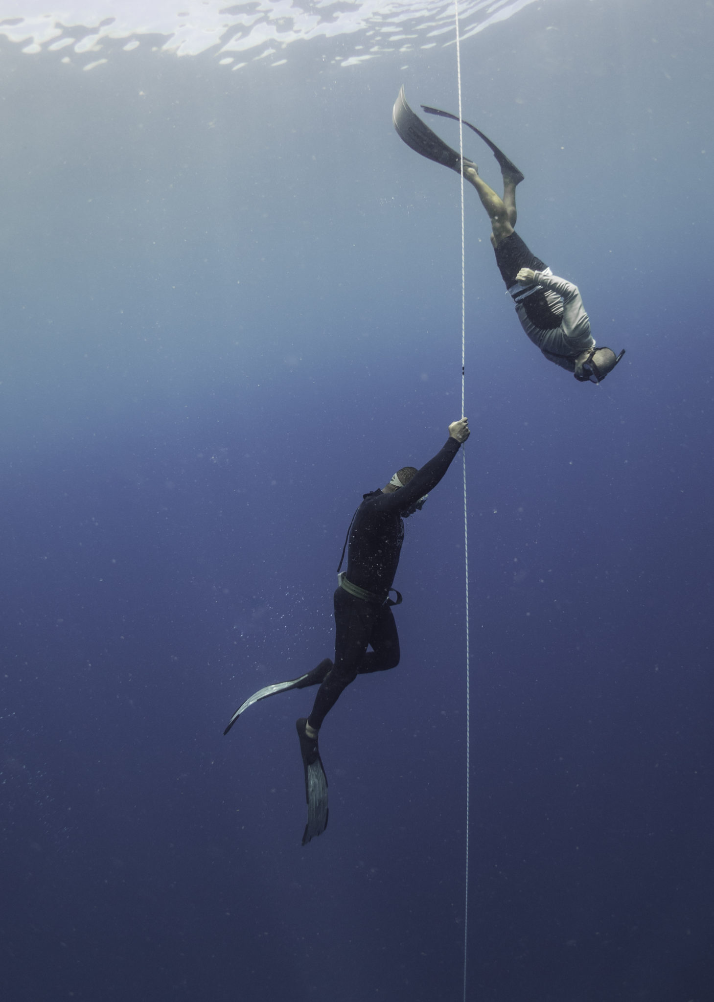 Divers on the Line