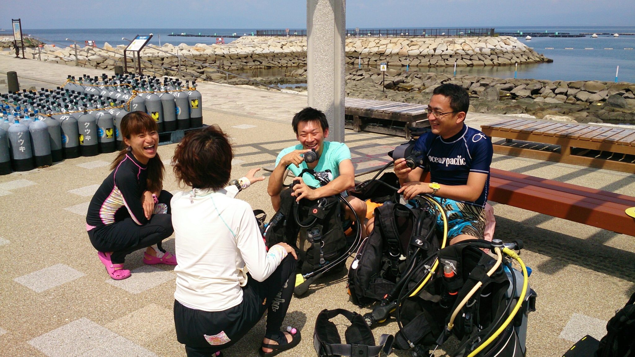 ⑦講習中も笑顔が絶えません (3)