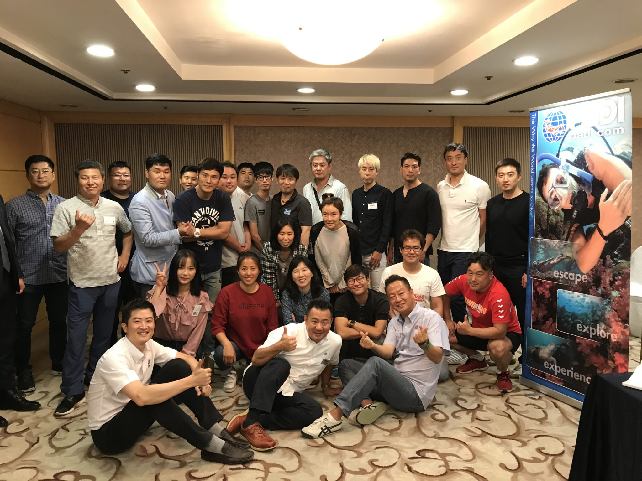 PADI 오키나와 다이빙 비즈니스 세미나 2017