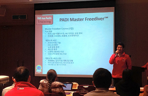 PADI freediver seminar
