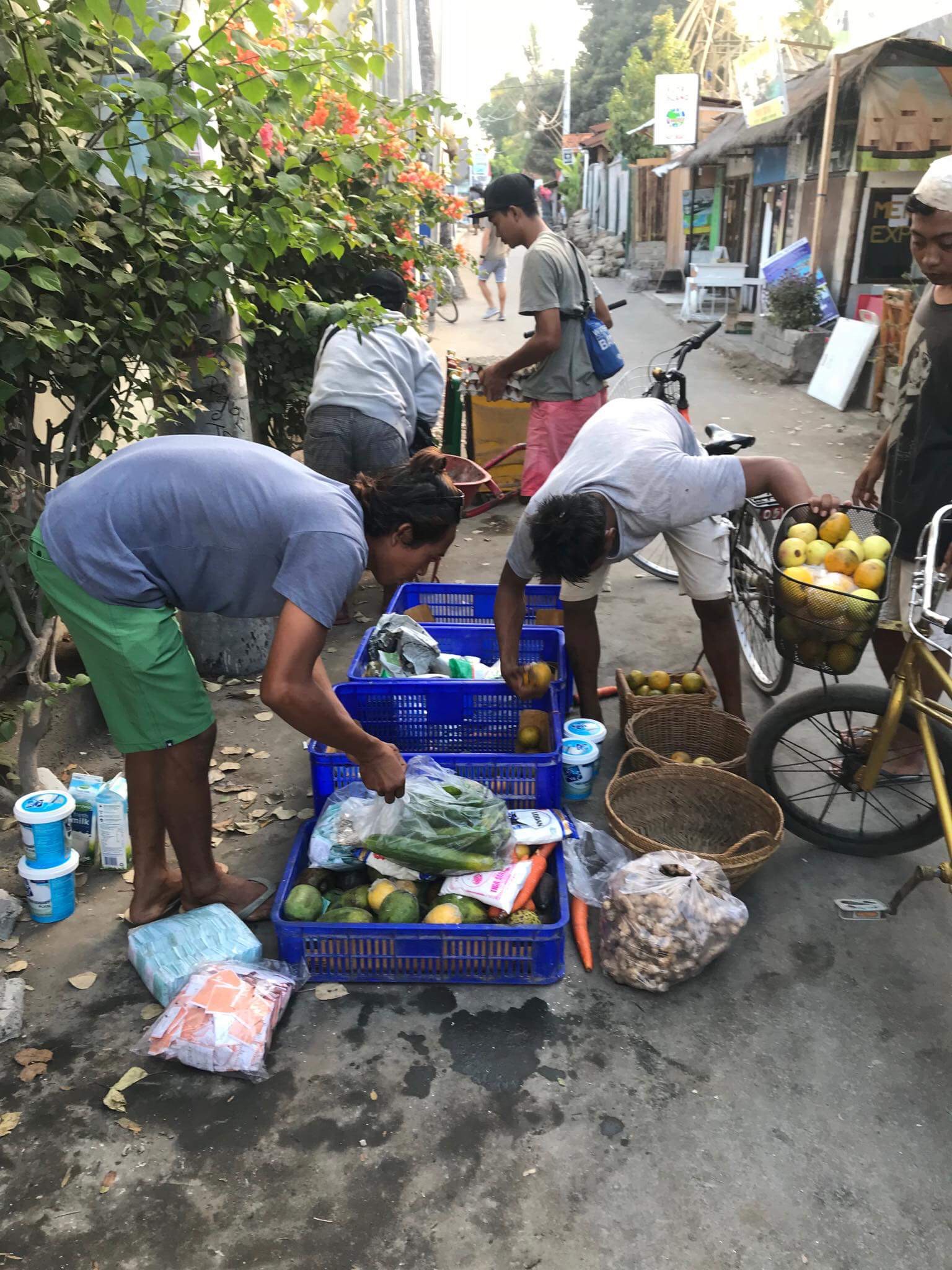 Providing food to the community