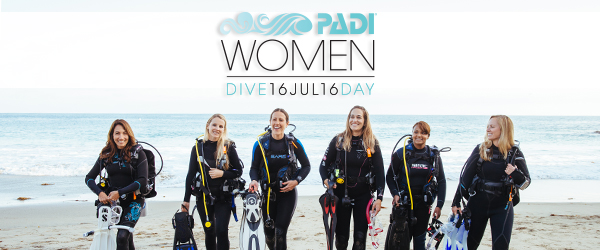 PADI Women's Dive Day 2016