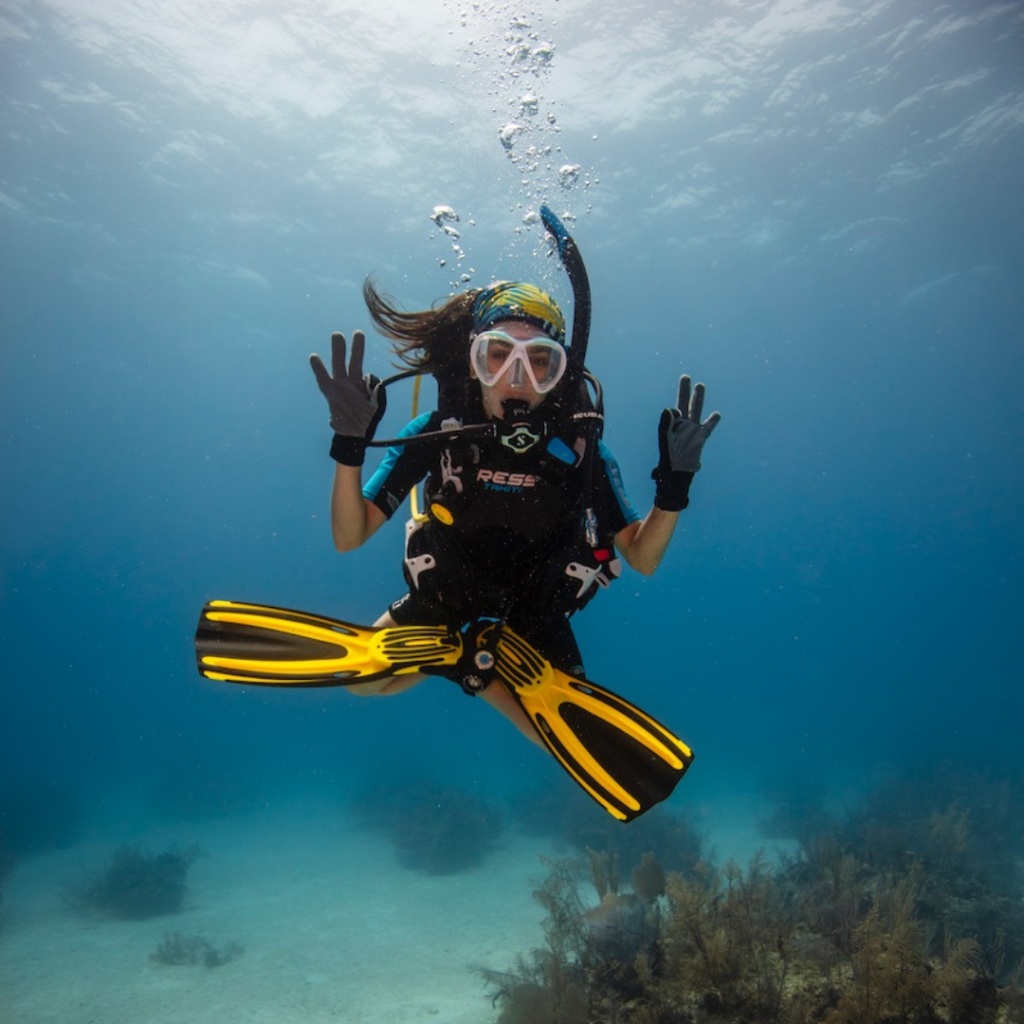 healing through diving zen