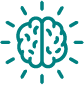 Icon showing a brain