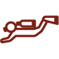 Icon showing a diver