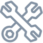 Icon showing two wrenches