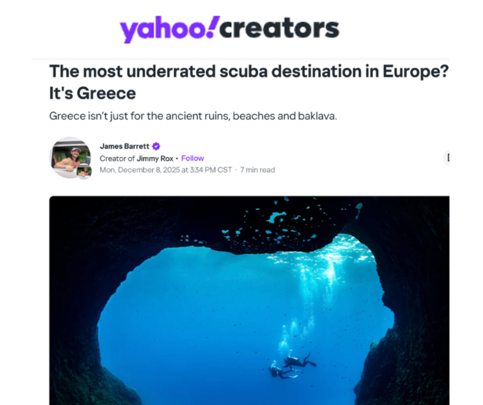 Capture d'écran d'un article de Yahoo ! couvrant les membres de PADI.